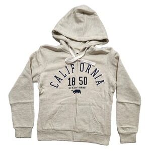 Reflex Women's Fleece Hoodie California Logo Fitted Swetshirt Size XL NWT